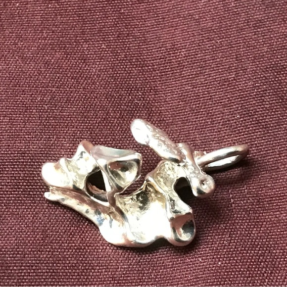 Sterling Silver Small Free Form Pendant - Picture 1 of 16